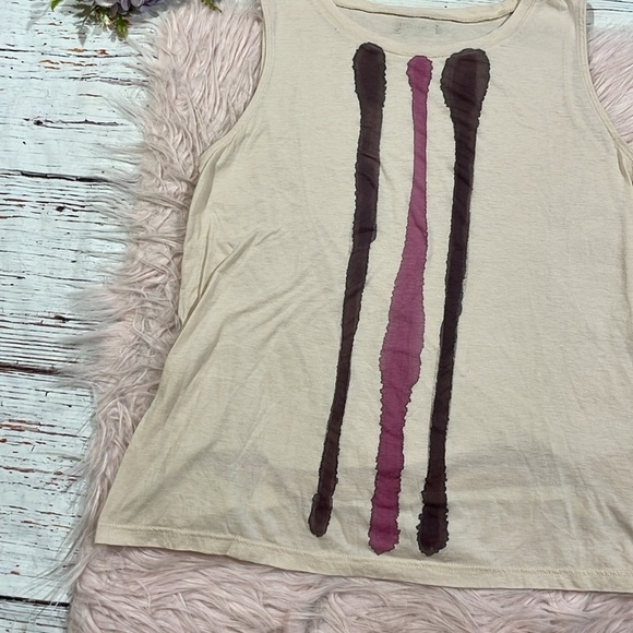 Archiviob Italy Knitting Club Watercolor Graphic Muscle Tank - Picture 5 of 9